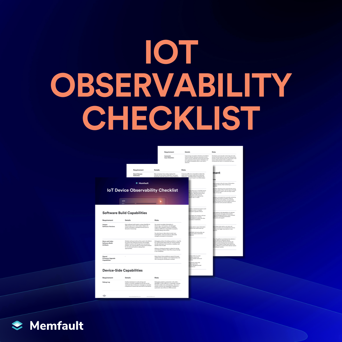 IoT Observability Checklist