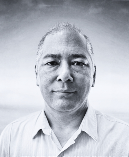 Black and white headshot of Kean Wong